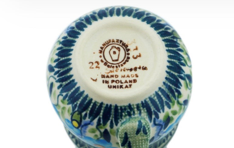 Manufaktura, Signature Unikat, Bright Blue Happiness, Bubble Mug 8 oz