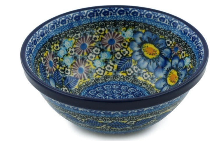 Ceramika Artystyczna, U4659, Joyful Meadow, Bowl, 6.57"