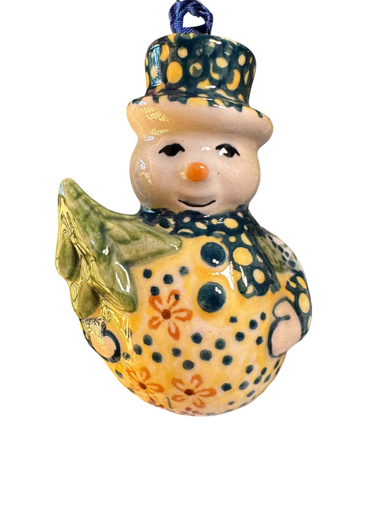 Manufaktura, Roksana, Snowman with Tree Ornament