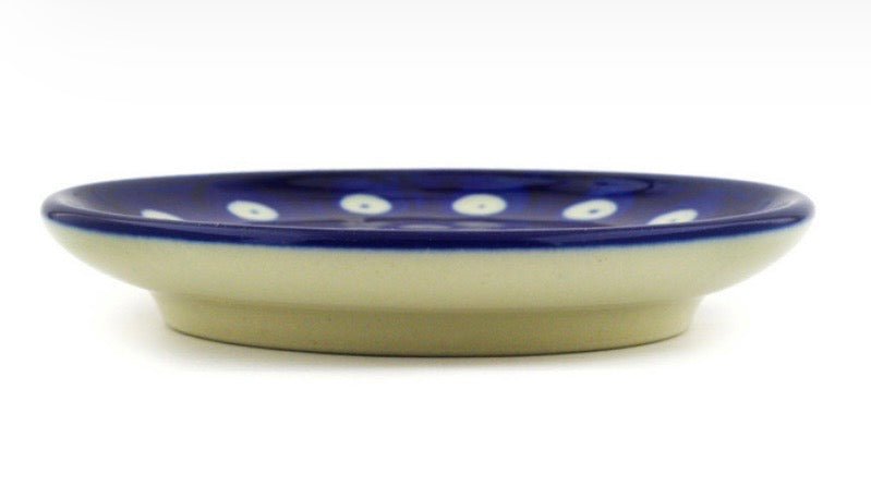 Ceramika Artystyczna, Blue Eyes, Coaster/Mini Plate
