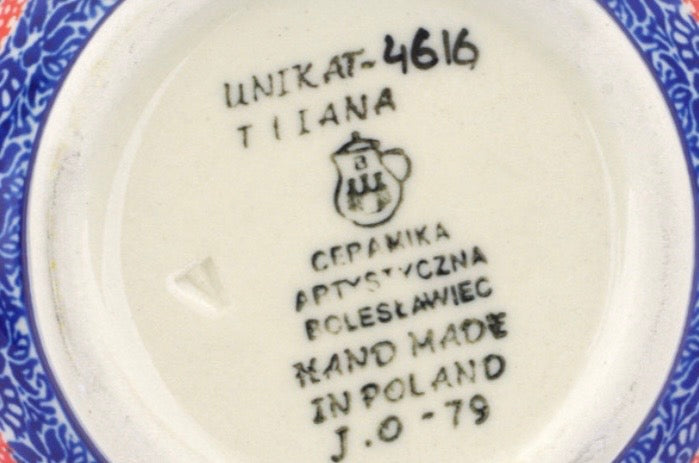 Ceramika Artystyczna, Unikat U4616, Splendid Morning Glow, Loop Mug