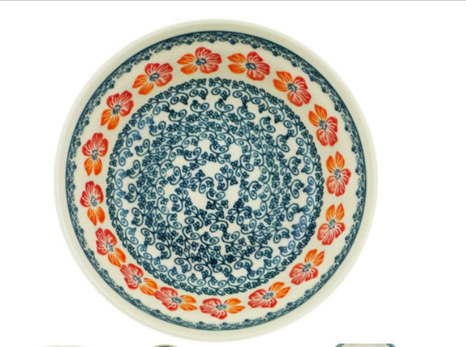 Zaklady Polish Pottery, Garden Glad, Bowl