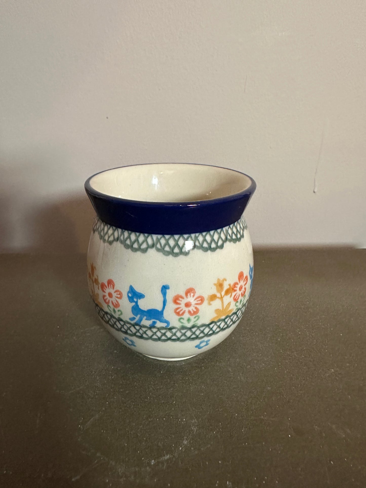 Ceramika Artystyczna , Kitty Cat Stroll, Mini Bubble Mug