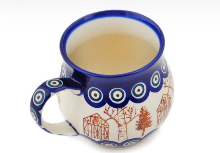Bona, Blue Eyes Village, Bubble Mug 13 oz.