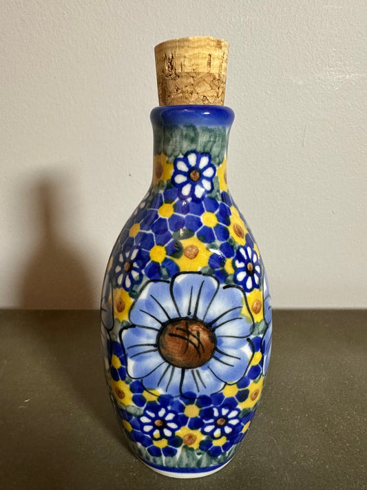 W.R. Ceramika, Unikat Chamomile Bottle with Cork