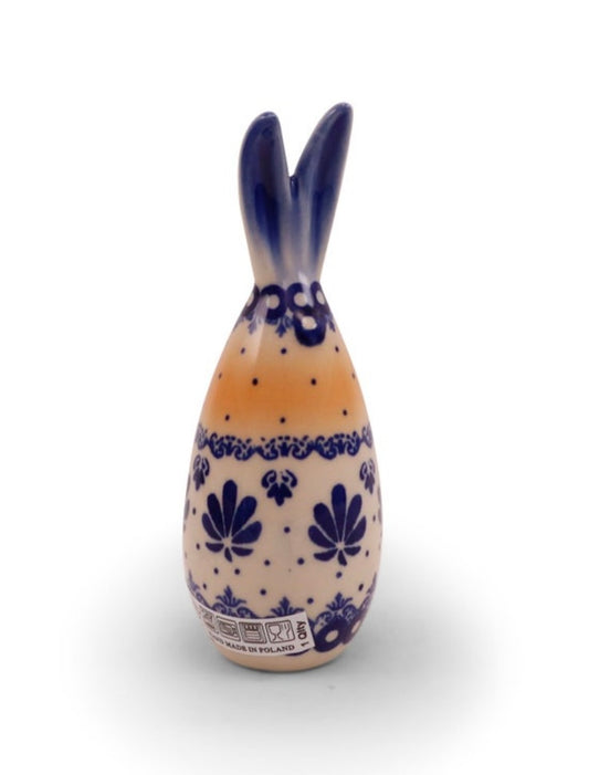 Ceramika Kaola Polish Pottery, Art H, 6" Small Bunny