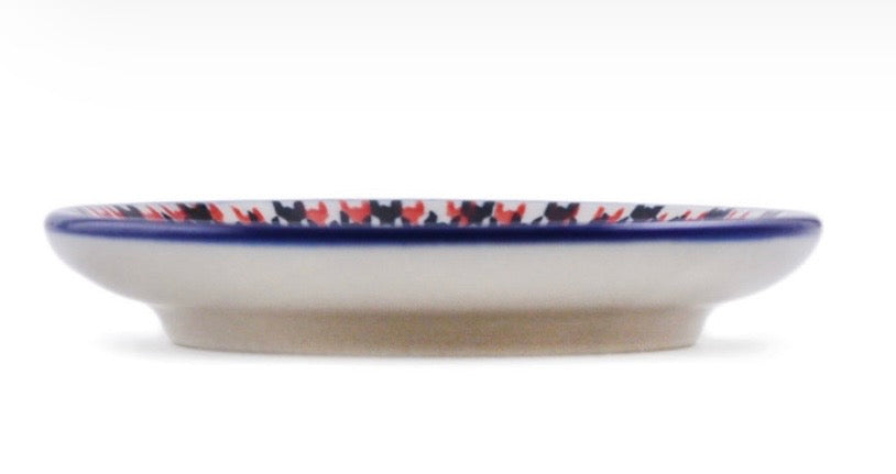 Ceramika Artystyczna, Houndstooth, Coaster/Mini Plate