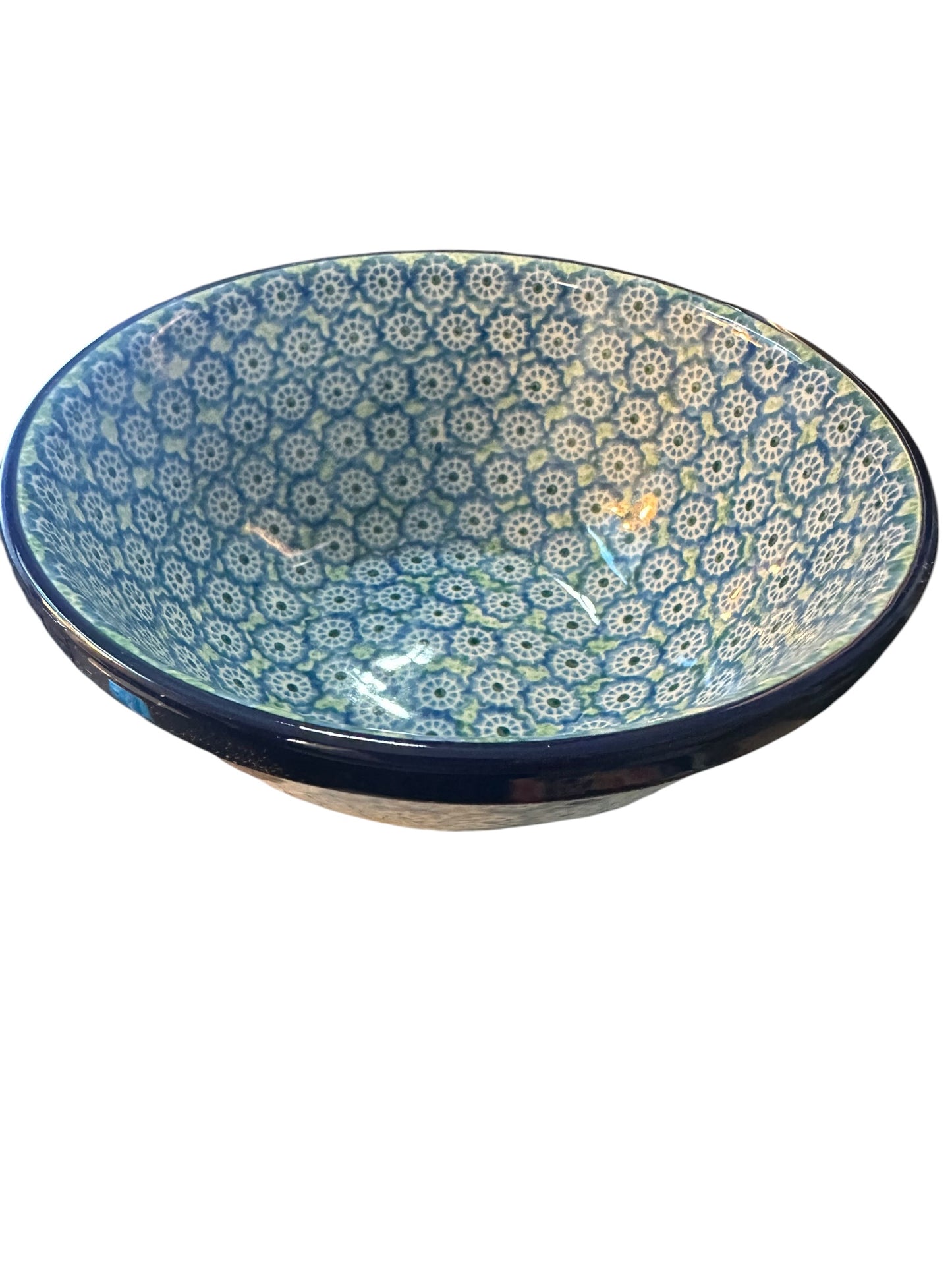 Ceramika Artystyczna, Floral Wheels, Bowl