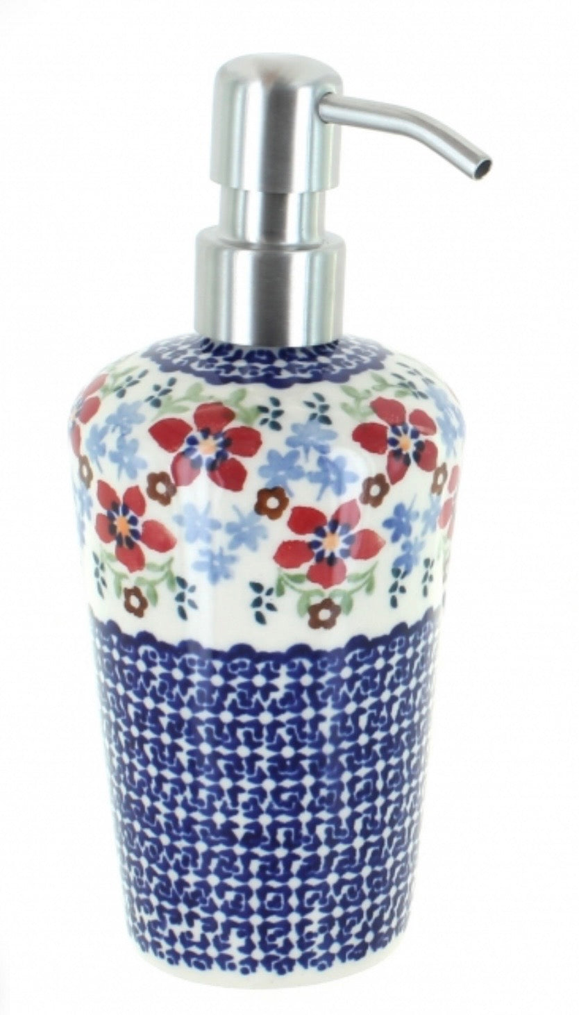 Manufaktura Red Poppy Soap Dispenser