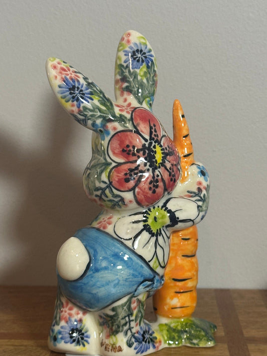 Vena  Coy Bunny Figurine