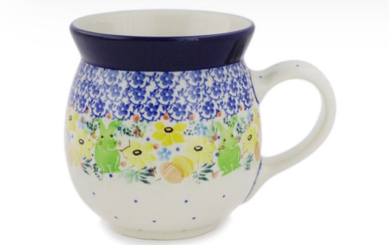Ceramika Artystyczna,U5200 Bright Easter, Large Bubble Mug