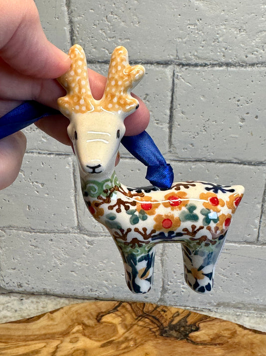 Manufaktura, Augusta, Reindeer Ornament