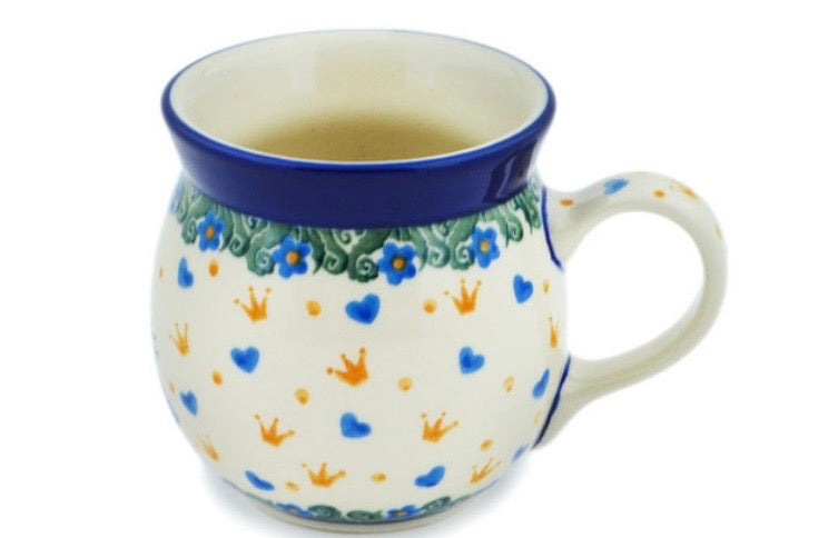 Ceramika Artystyczna, Blue Castle Princess, Mug 8 oz