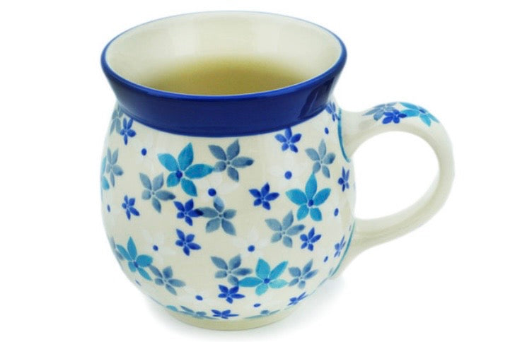 Ceramika Artystyczna,  Blossoms In The Frost, Large Bubble Mug