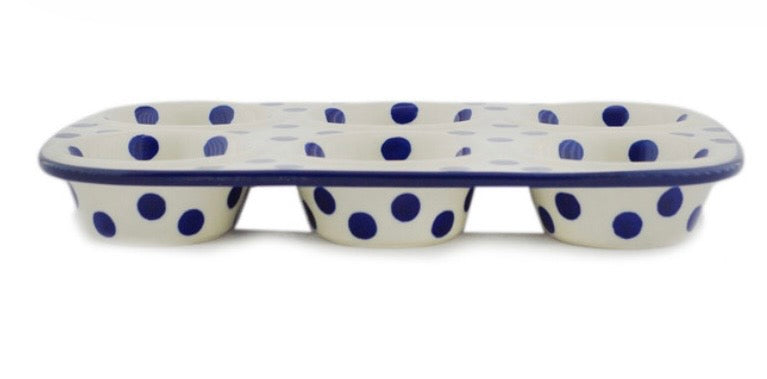 Ceramika Artystyczna, Happy Dots, Muffin Pan