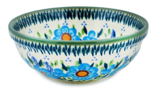 Manufaktura, Signature Unikat Bright Blue Happiness, Bowl 6"