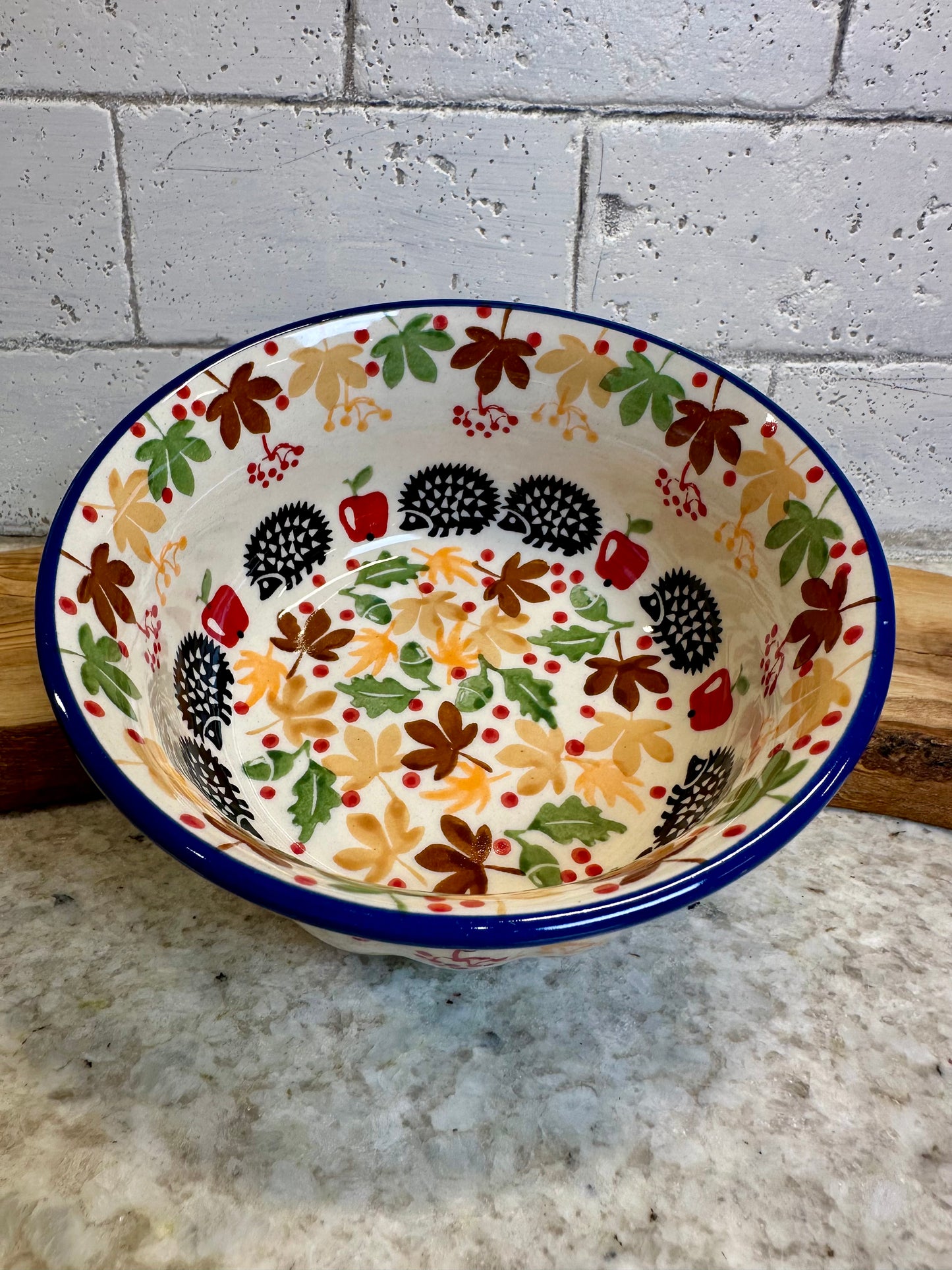 Manufaktura, Hedgie, Scalloped Bowl 5.5"