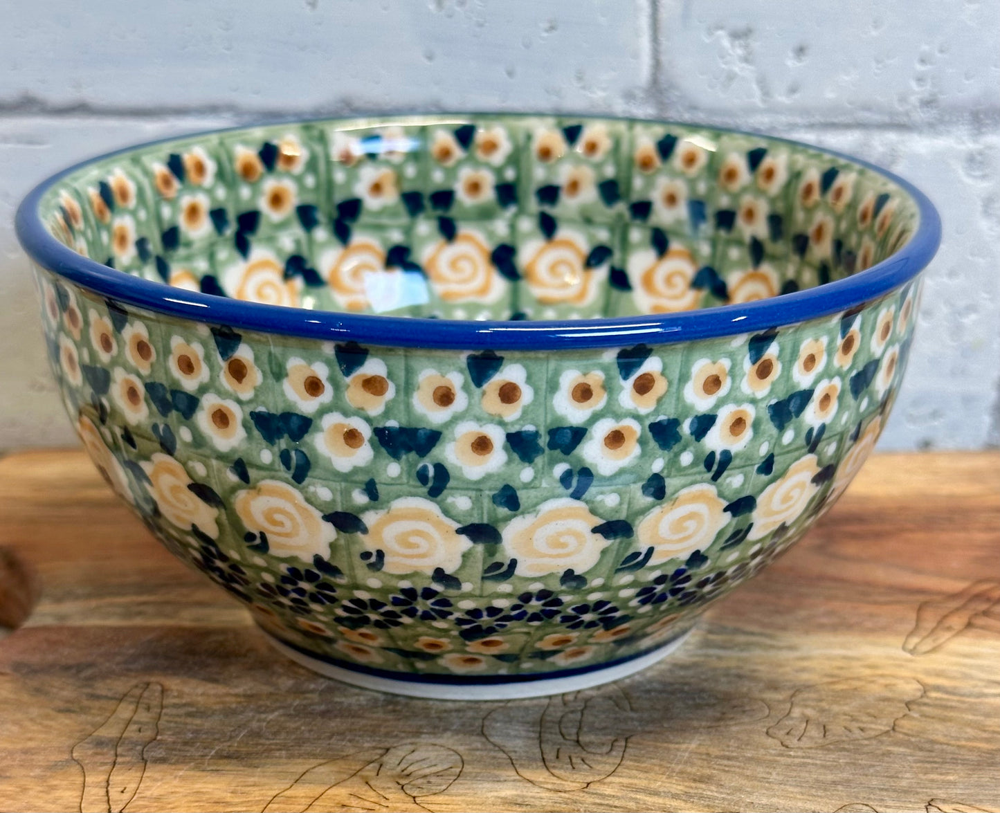 Manufaktura, Perennial Garden, Tapered Bowl 5.25"