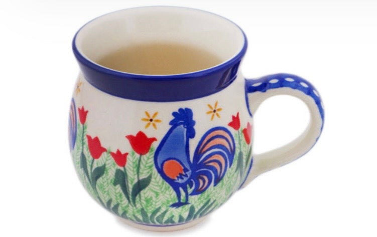 Ceramika Artystyczna, Spring Chickens, Medium Bubble Mug