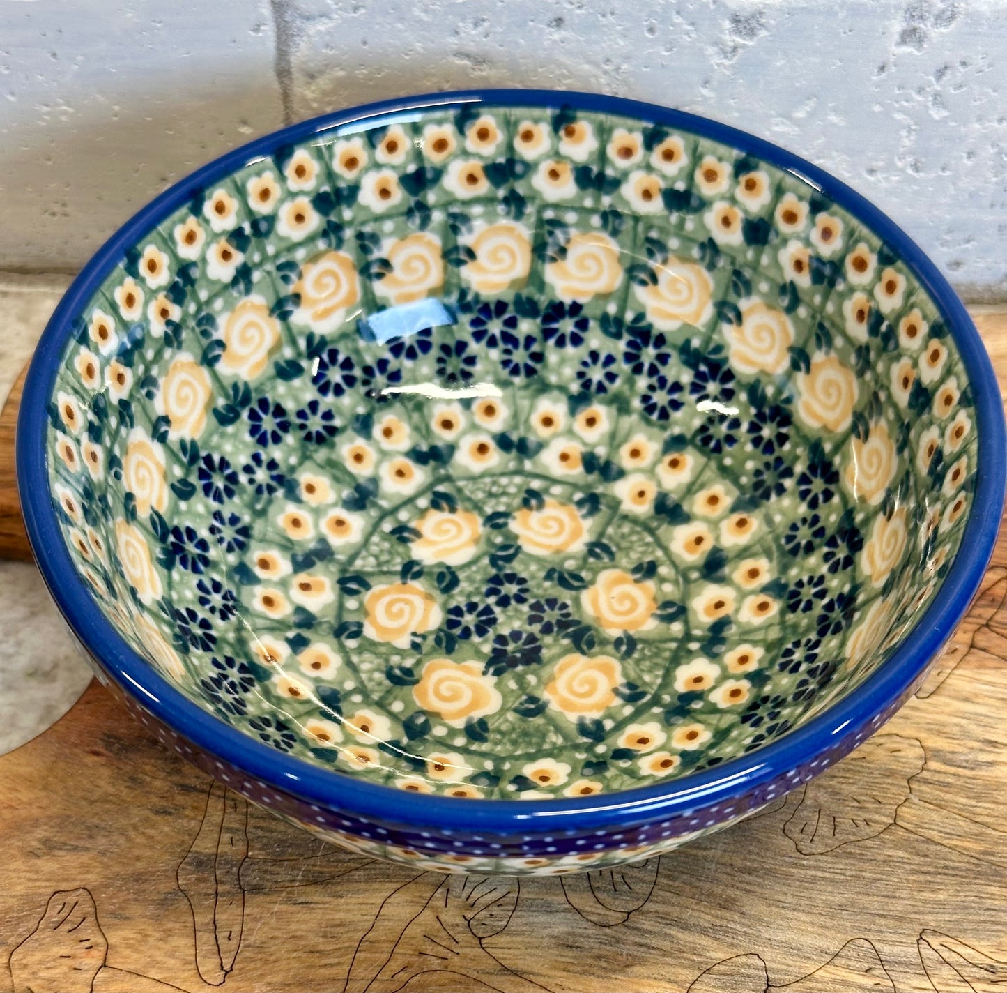 Manufaktura, Perennial Garden, Bowl, 6"