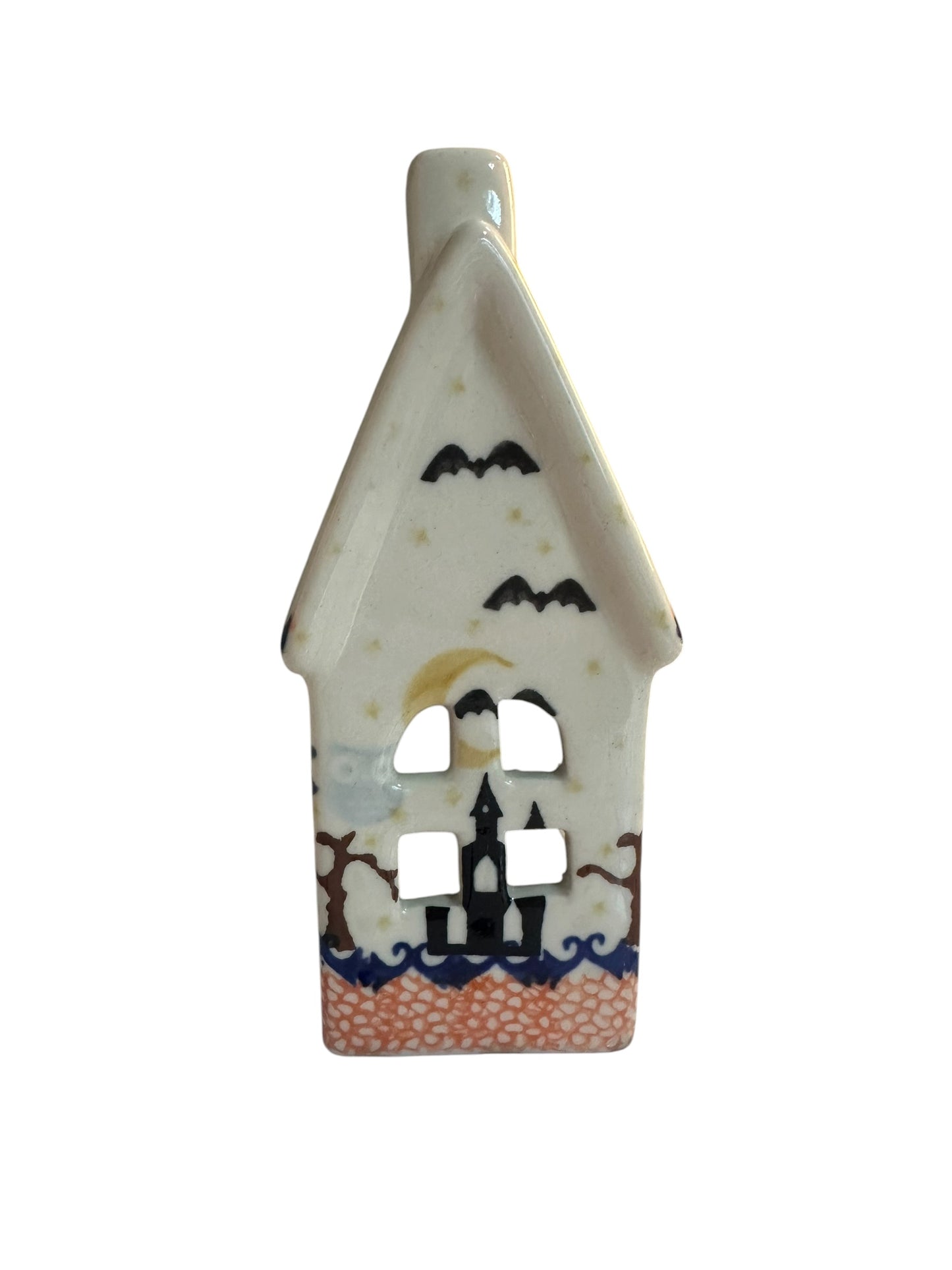 Ceramika Bona, Halloween Spooky Vibe, House Luminary 6.5"
