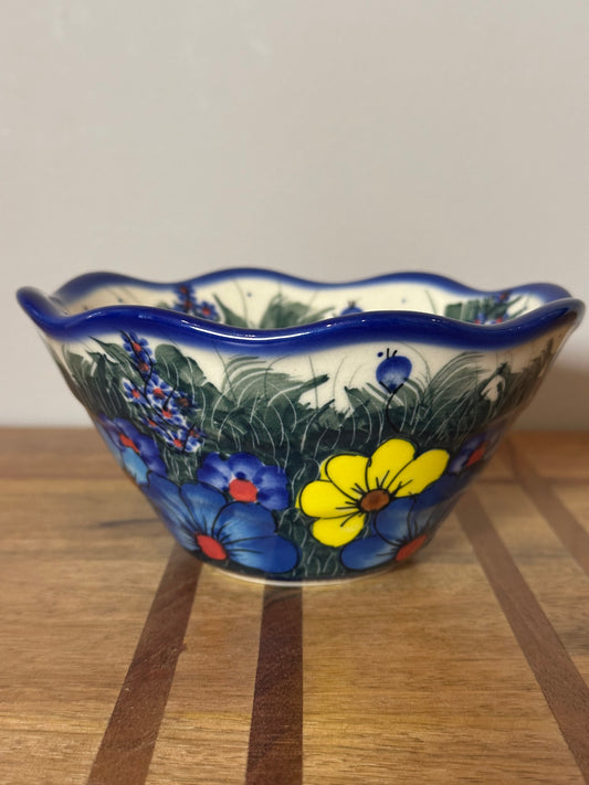 Kalich, Art Level 2, Multicolor Flower, Ruffled, Deep Viki Bowl