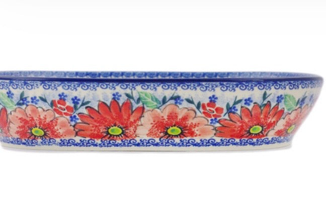 Ceramika Artystyczna, U5137 Peak Of Perfection, Baker/Platter 12"