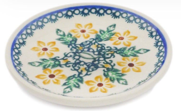 Ceramika Artystyczna, Morning Blossoms, Coaster/Mini Plate
