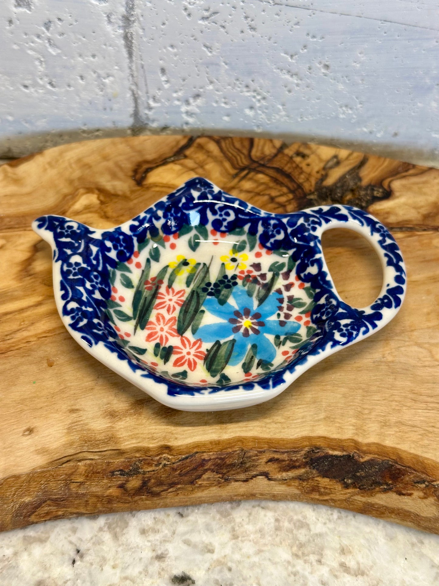 Dalia, Floral, Teapot Teabag Holder
