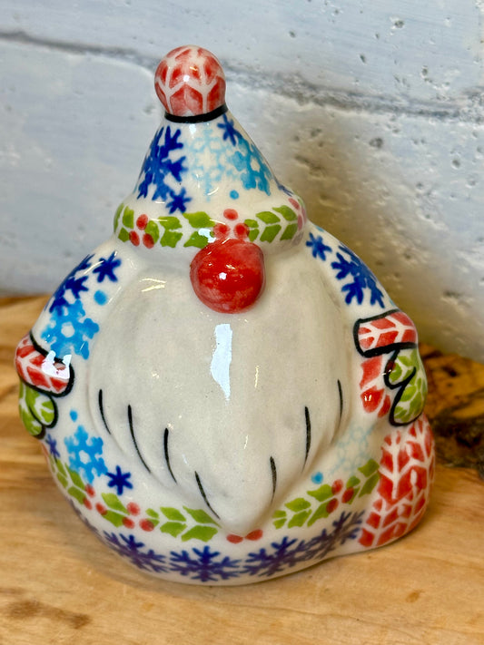 Vena, Trees, Snowflakes Chunky Snowman Figurine