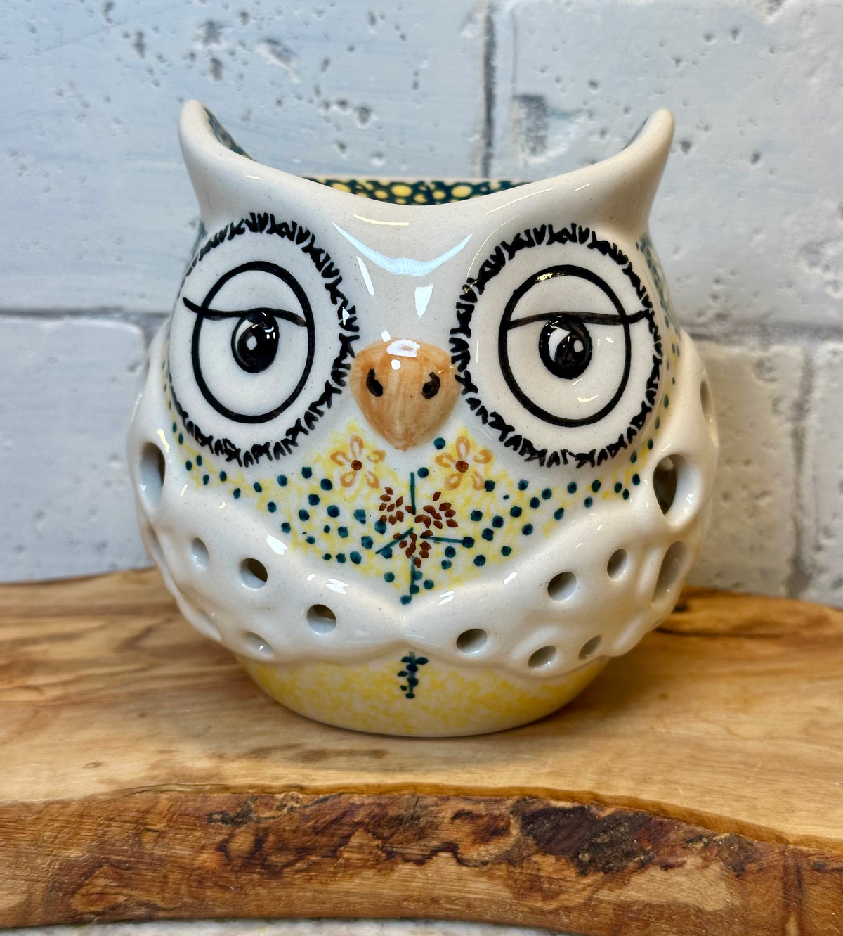Manufaktura, Roksana, Owl Luminary and Wax/Oil Burner