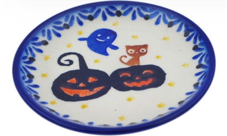 Bona, Jack-O-Lantern Fun, Coaster/Mini Plate 4'