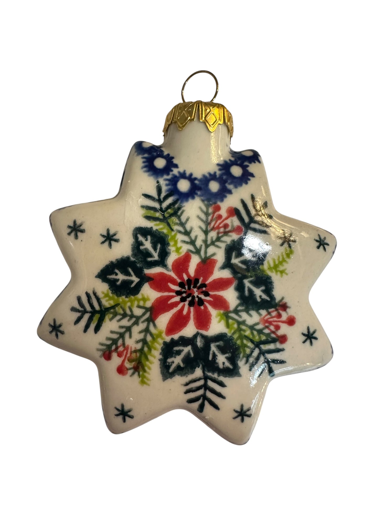 Vena, Snowflake Glory, Star Ornament 3.5"