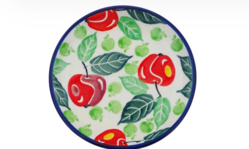 Ceramika Artystyczna, Apple Picking, Coaster/Mini Plate