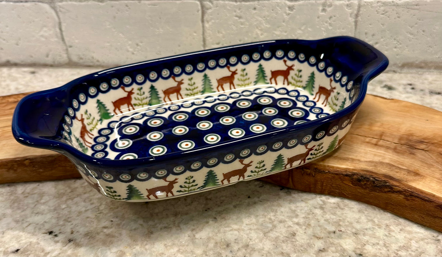 Zaklady, Reindeer Pine Rectangular Serving Dish