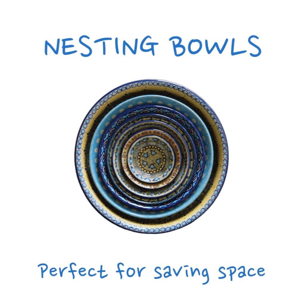Bowl, Round, 6.5" in "Christmas Chapel" by Manufaktura