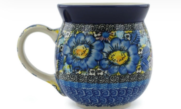Ceramika Artystyczna, U4659, Joyful Meadow, Large Bubble Mug