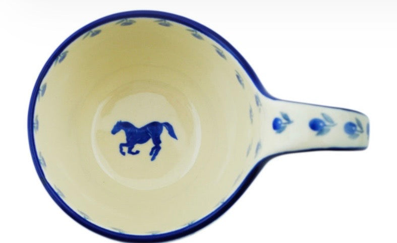 Ceramika Artystyczna, Horse Gallop, Loop Mug/Bowl