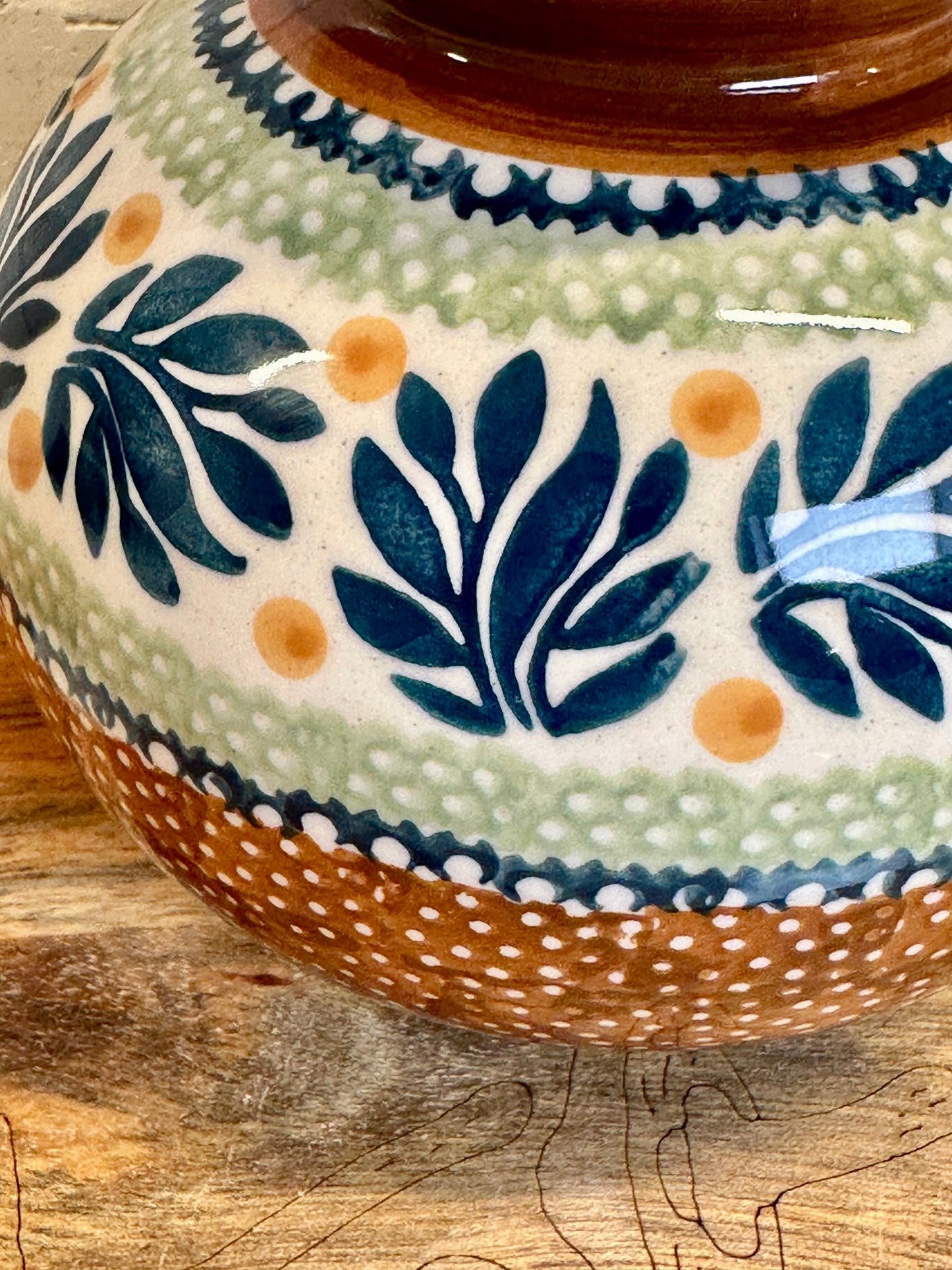 Manufaktura, Jungle Flora, Bubble Vase 4.75"