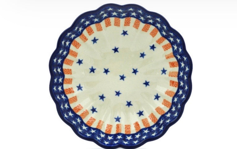 Ceramika Artystyczna, Classic Americana, 6" Fluted Bowl