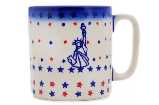 Ceramika Bona, Lady Liberty, Straight Mug 13 oz.