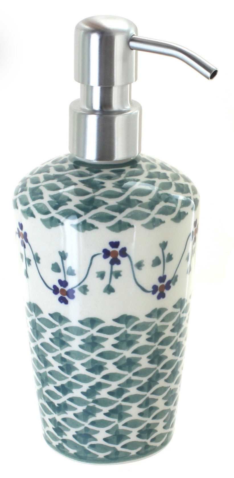 Manufaktura, Sage Floral Soap Dispenser