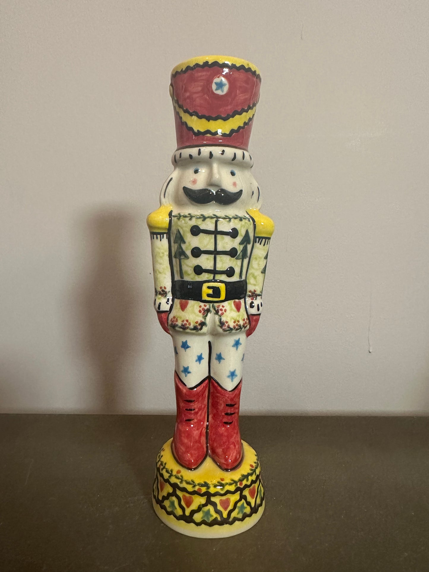 Vena, Pine Tree,  Medium Nutrcracker Figurine