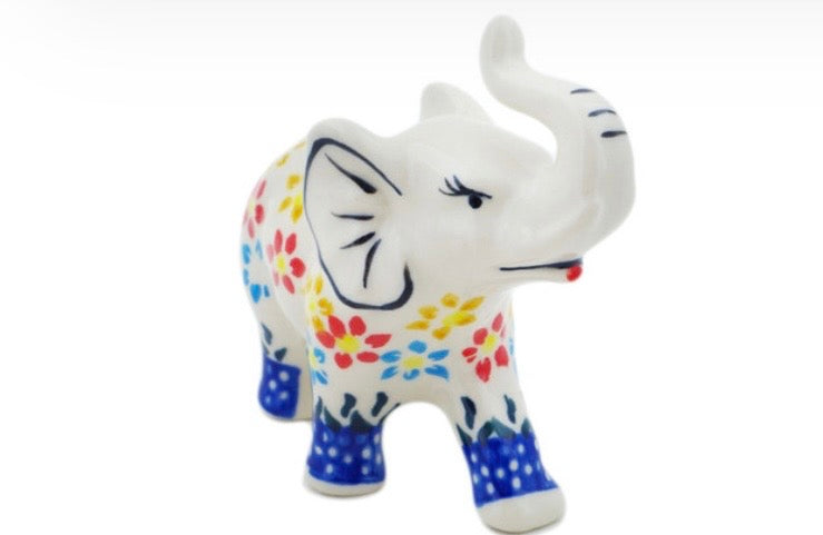Bona, Spring Flower Ring, Elephant Figurine
