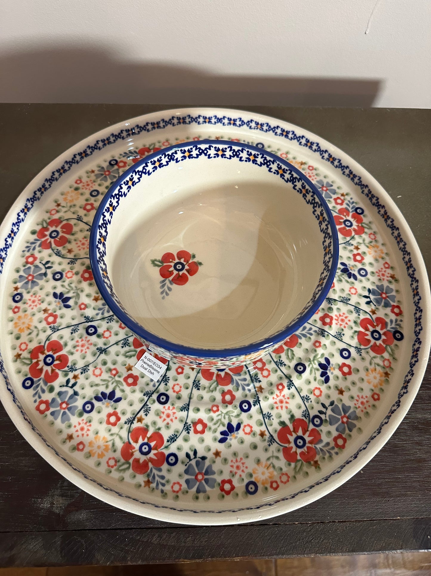 Manufaktura Prairie Blooms, Dual Dish