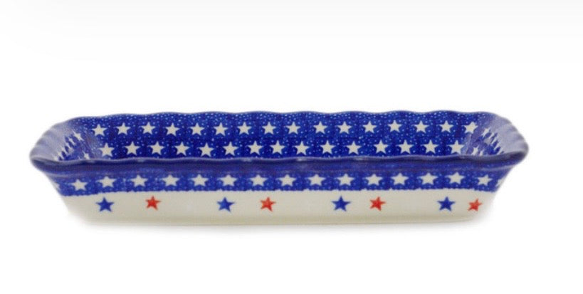 Ceramika Artystyczna, American Stars and Stripes, Platter