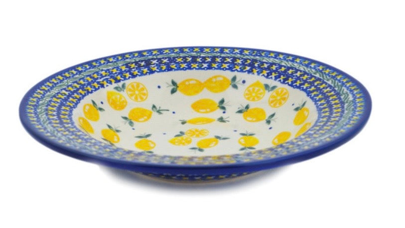 Bona, When Life Gives You Lemons, Pasta/Serving Lipped Bowl