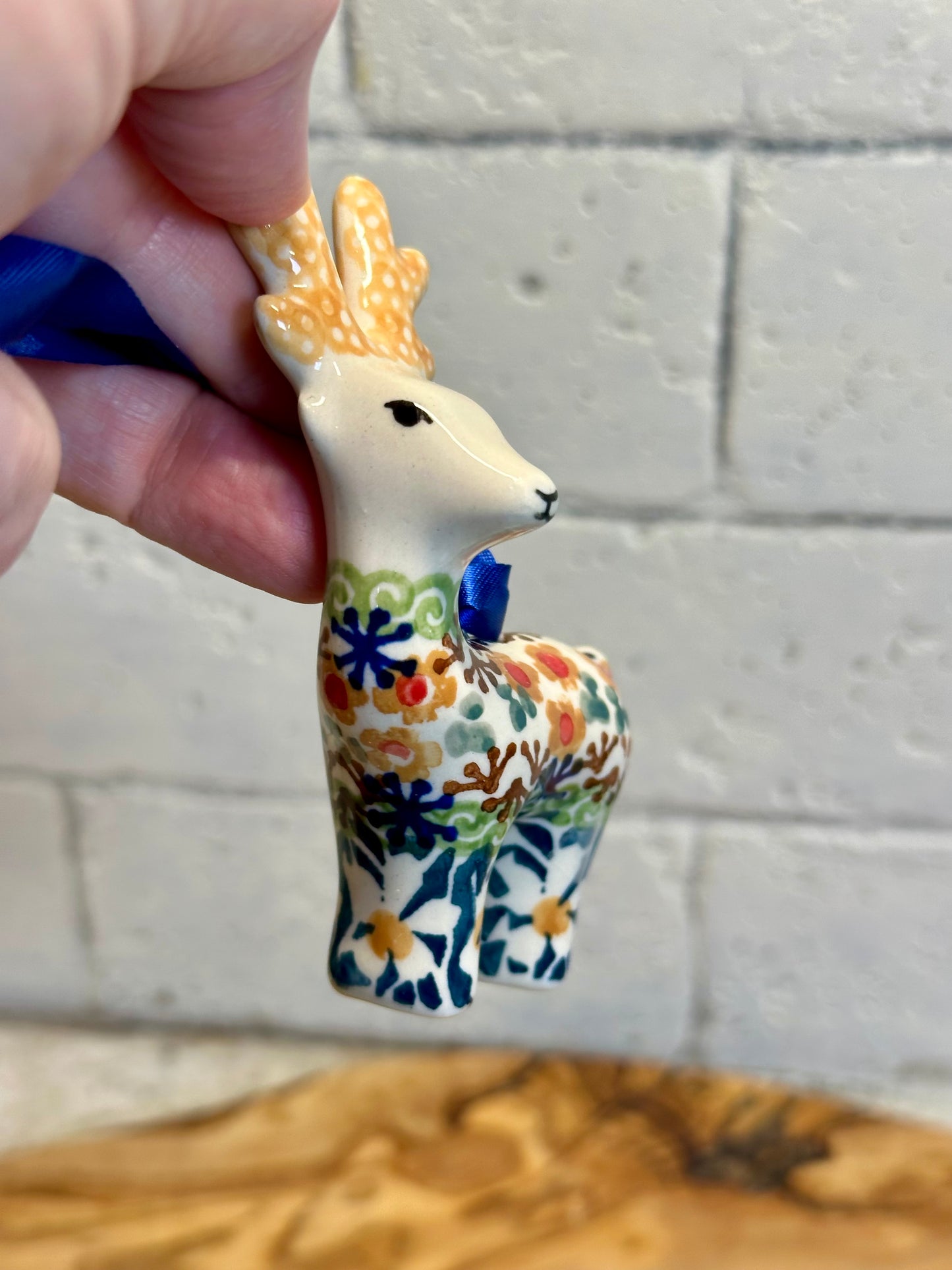 Manufaktura, Augusta, Reindeer Ornament