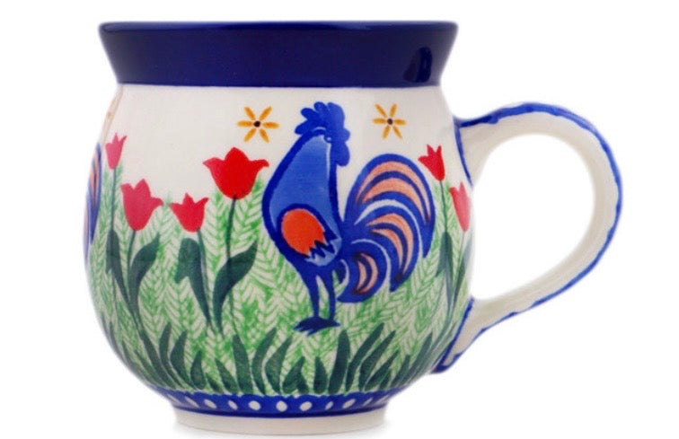 Ceramika Artystyczna, Spring Chickens, Medium Bubble Mug
