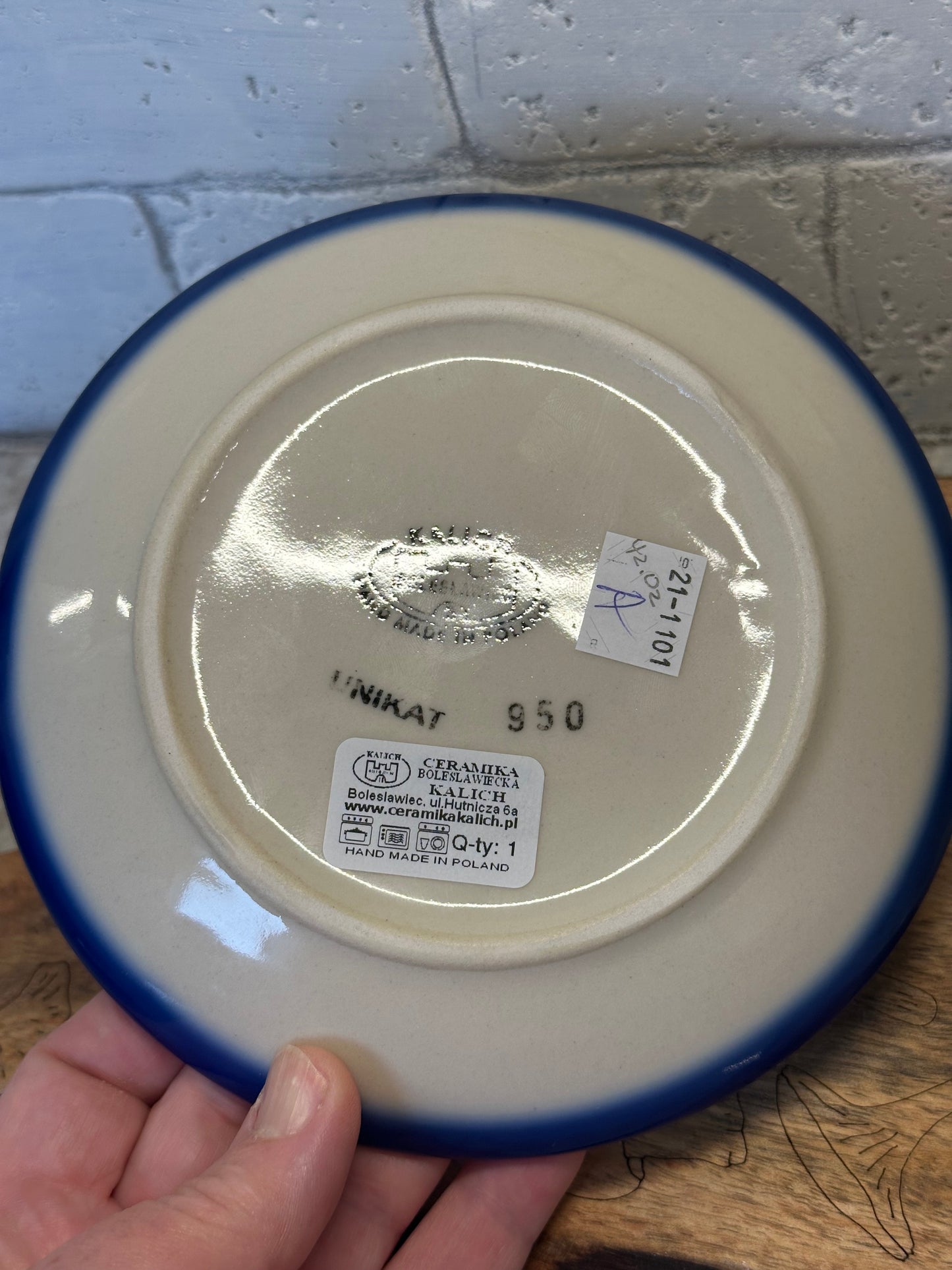 Kalich, Art Level A, Polka Chicken, Bread Plate